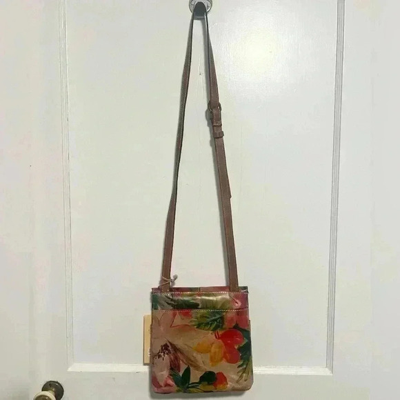 Patricia Nash Granada Leather Crossbody Bag In Spring Multi New W/Tag $1… - Picture 6 of 6